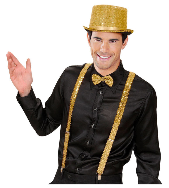 Nauhat paljetteja kulta