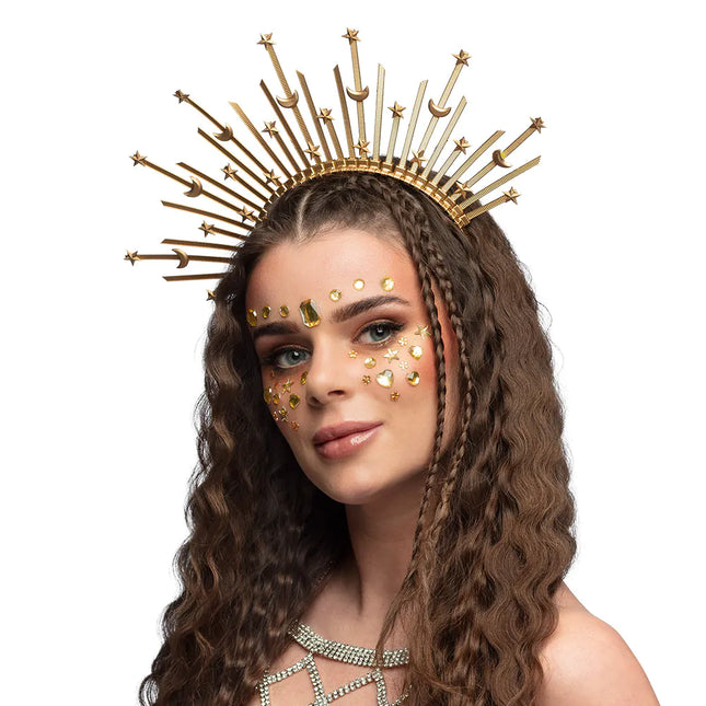 Kultainen hiusnauha Aurora