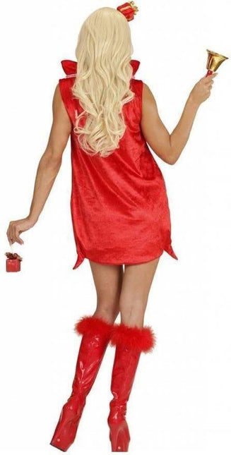 Joulupukin mekko joulupussi lahja hiusnauha