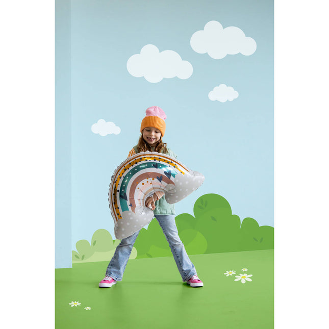 Sateenkaari helium ilmapallo tyhjä 68cm