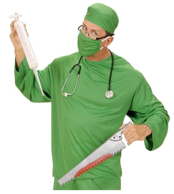 Valkoinen valesumutin 55cm