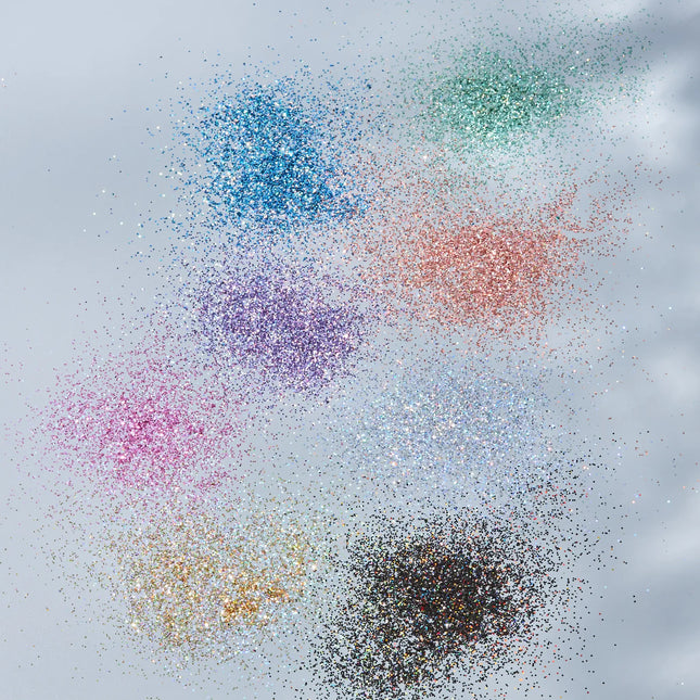 Moon Glitter Hologrammi Glitter Shakers Vaaleanpunainen 5g