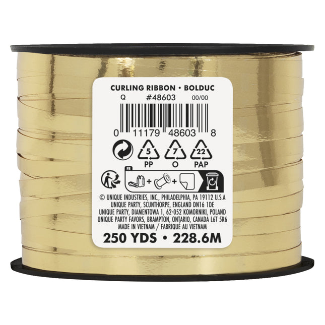 Kultainen nauha Light Metallic 228.6m