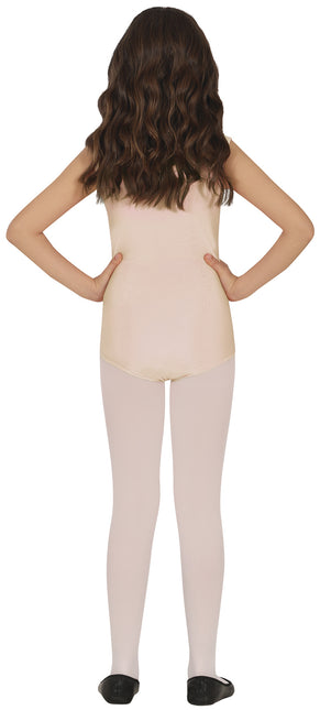 Tytön trikoo Beige Hihaton