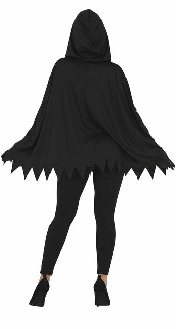 Luuranko Halloween Poncho Ladies