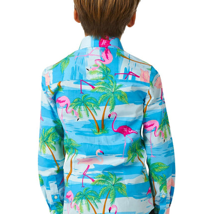 Hawaii Flamingo paita poika OppoSuits