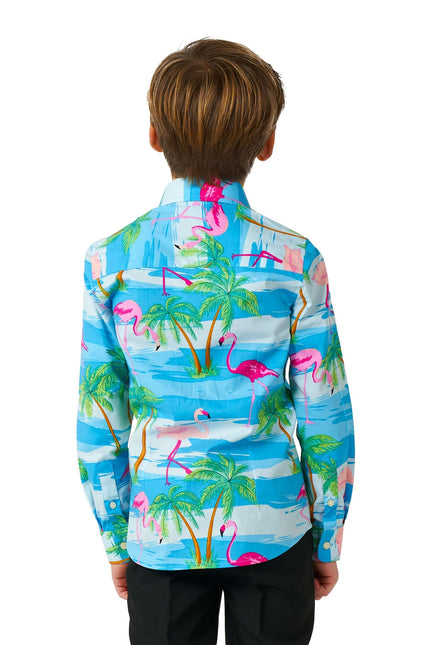 Hawaii Flamingo paita poika OppoSuits