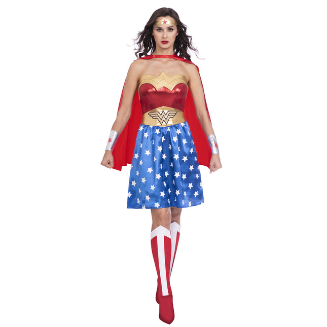 Aikuisten puku Wonder Woman Classic XXL
