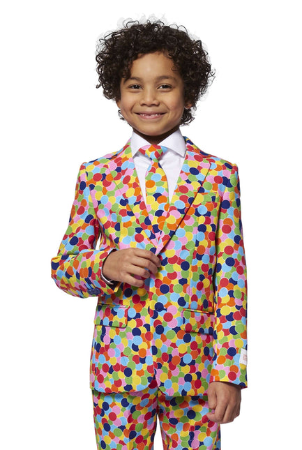 Puolueen konfetti puku poika OppoSuits