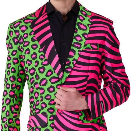 Panther Tiger Neon Blazer Miehet Suitmeister