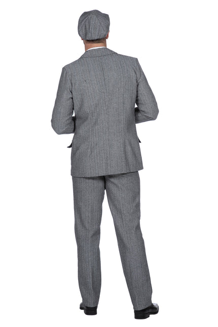 Costume Miesten Roaring 20-luvun takki Harmaa
