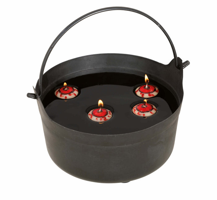 Halloween pöydän koristelu kelluva silmä kynttilät