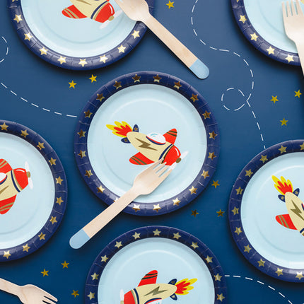 Avaruuslautaset 18cm 6kpl