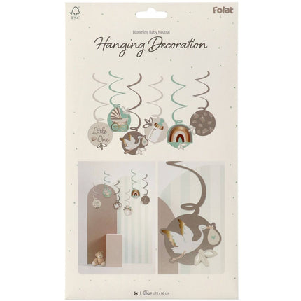Syntymä roikkuu koristelu Pikkuinen 6kpl