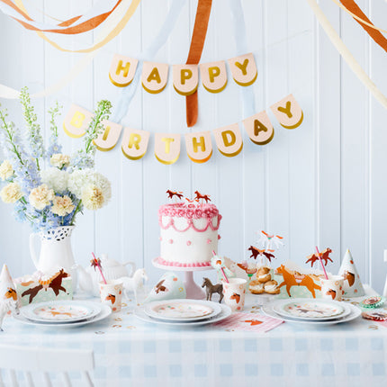 Hevoslautaset 18cm 6kpl