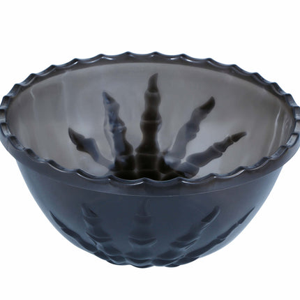 Musta Halloween pöydän koristelu luuranko käsi kulho