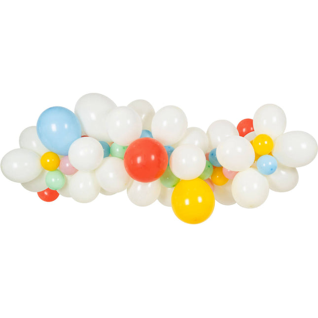 Värillinen ilmapallo kaari Starburst