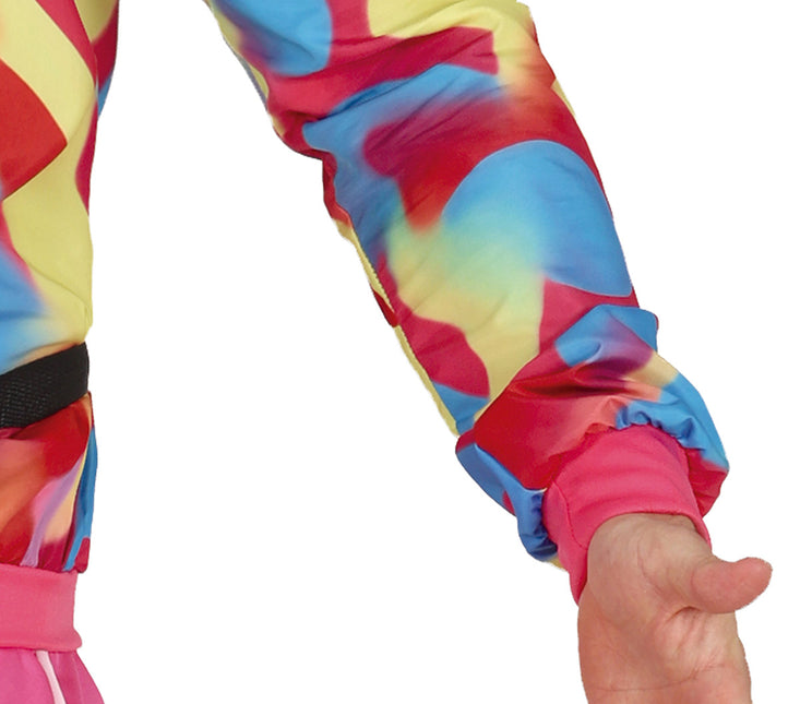 Neon 80S asu värillinen miesten värillinen