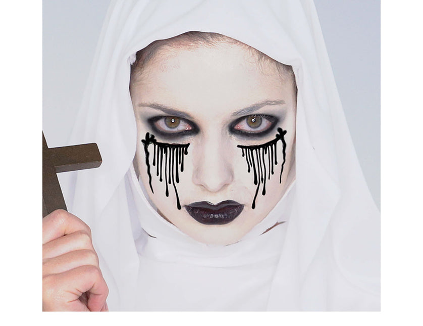 Halloween Make Up Set Verinen nunna