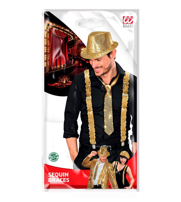 Nauhat paljetteja kulta