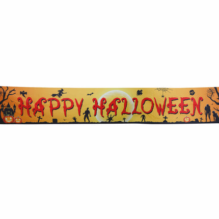 Halloween Banner Happy Halloween 2.9m