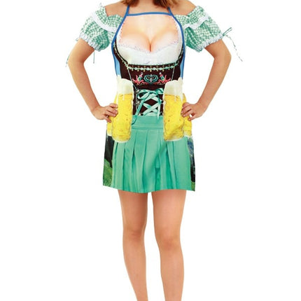 Oktoberfest Dirndl esiliina nainen