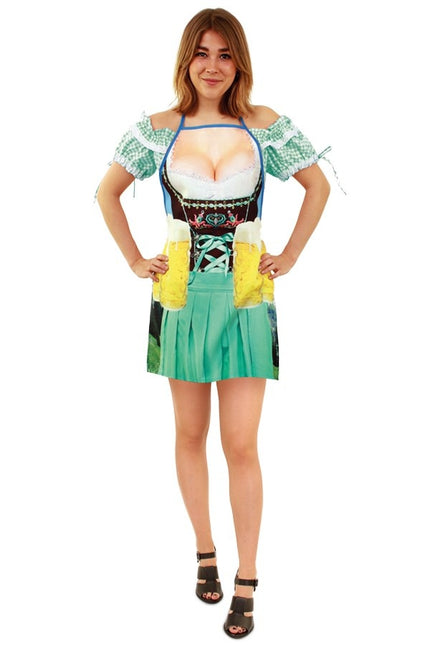Oktoberfest Dirndl esiliina nainen