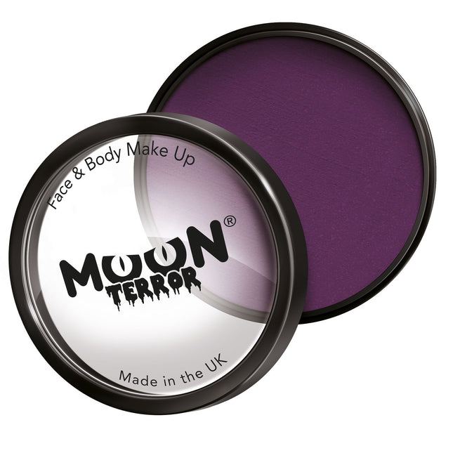 Moon Terror Halloween Pro Kasvomaali Myrkky Purple 36g