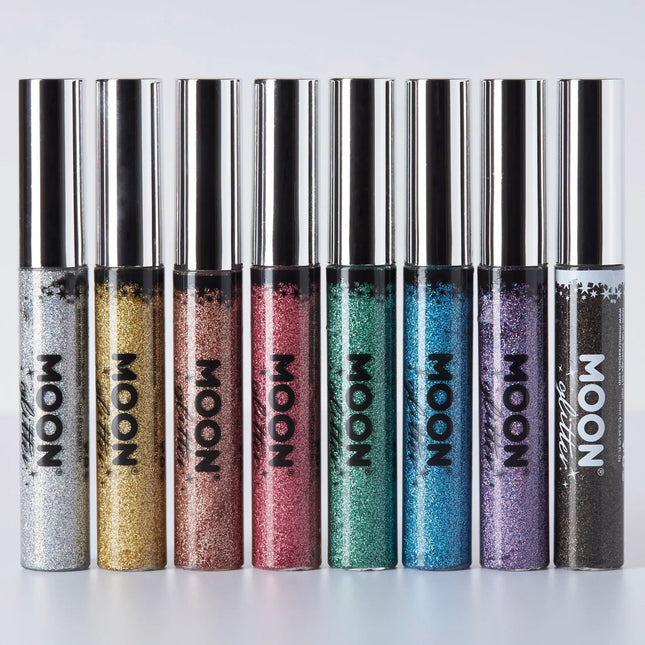 Moon Glitter Holografinen glitteri silmänrajauskynä musta 10ml