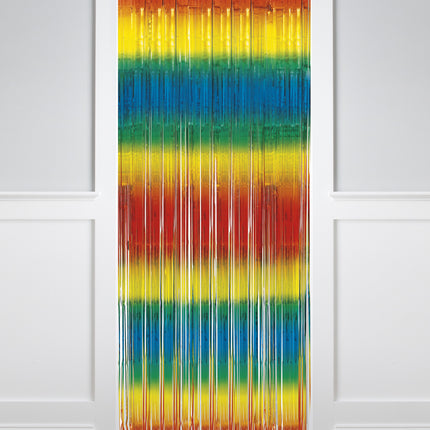 Sateenkaari oviverho 2m