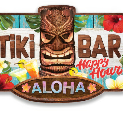 Havaiji Plate Tiki Bar 35cm