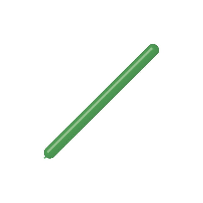 Vihreät mallinnus ilmapallot 7.5cm 150cm 100kpl