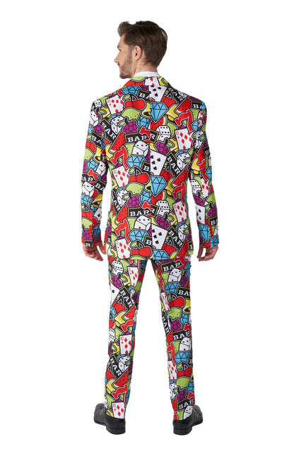 Casino pelikortit kuvakkeet Suit Men Suitmeister