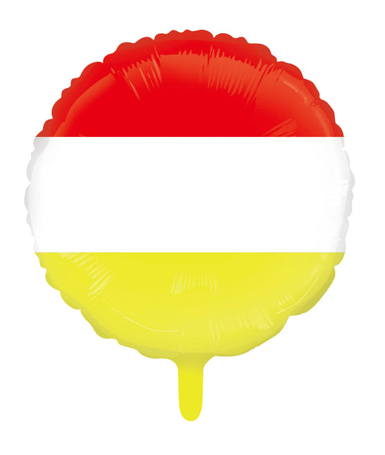 Helium ilmapallo Oeteldonk tyhjä 45cm