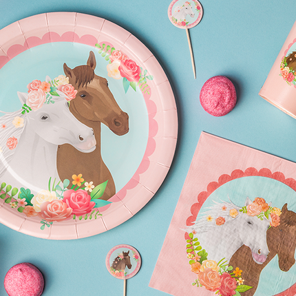 Hevosen lautasliinat 16cm 16kpl