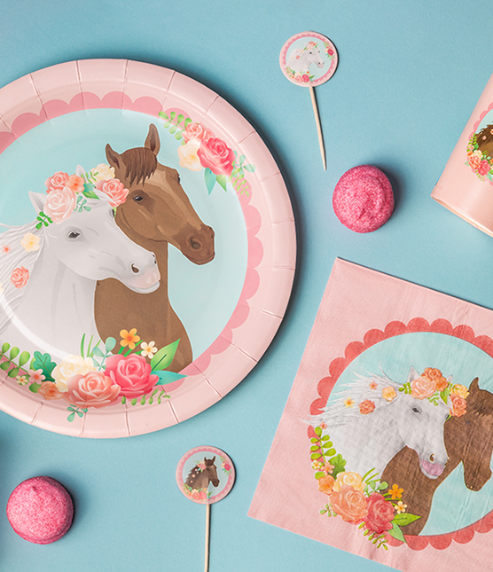 Hevosen lautasliinat 16cm 16kpl