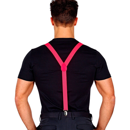 Neon vaaleanpunaiset sukkanauhat