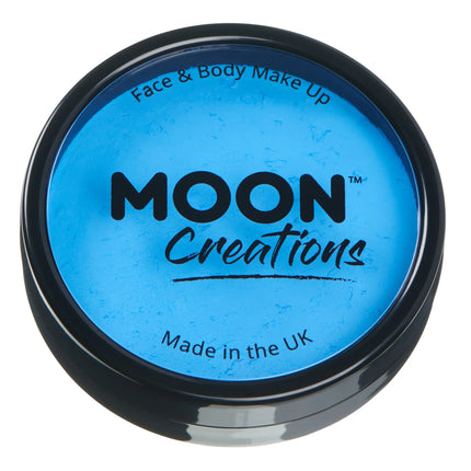 Moon Creations Pro Face Paint Kakkupurkit taivaansininen 36g