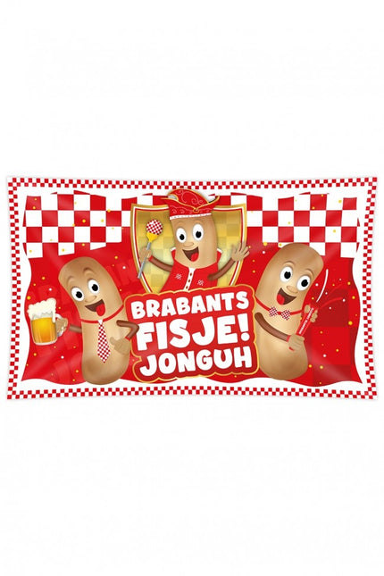 Seinälippu Brabants Fisje 90X150
