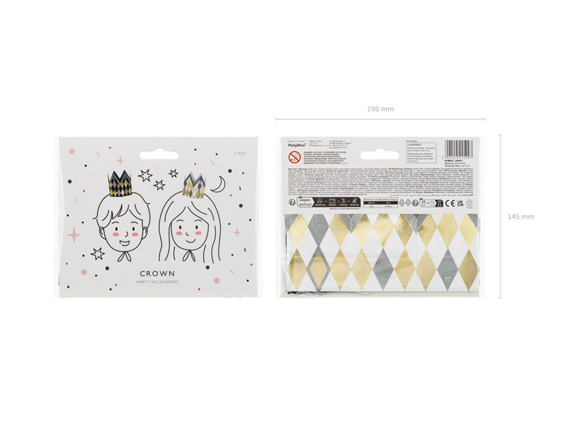 Kruunupaperi 11cm 2kpl