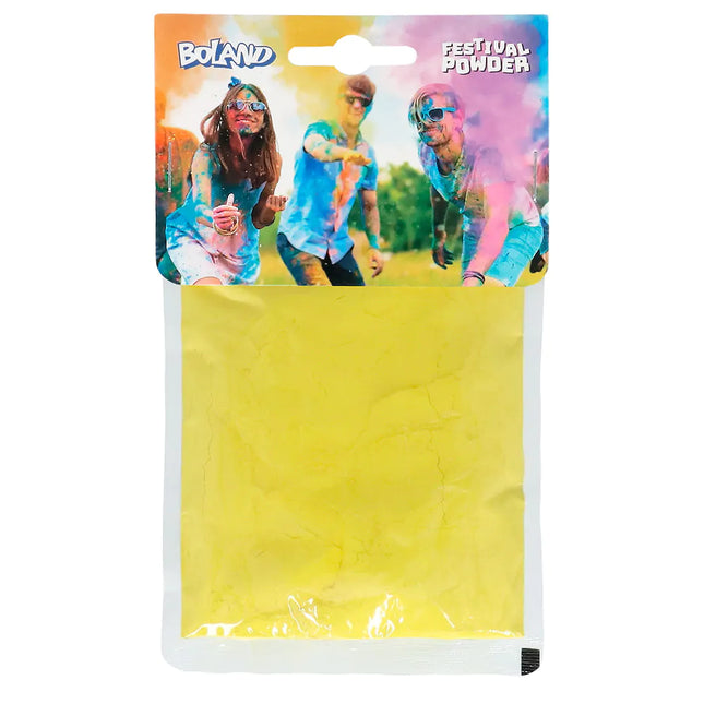 Keltainen Holi-jauhe 70gr