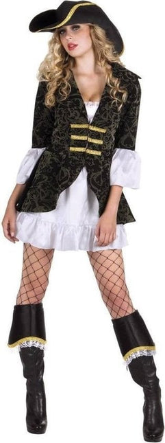 Piratesuit Ladies Musta