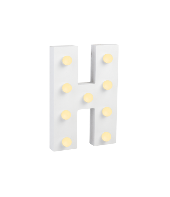 H Light Letter 16.5cm