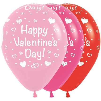 Ilmapallot Happy Valentines Day Mix 30cm 25kpl