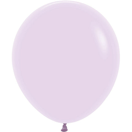 Ilmapallot Pastelli Matta Lilac 45cm 25kpl 25kpl