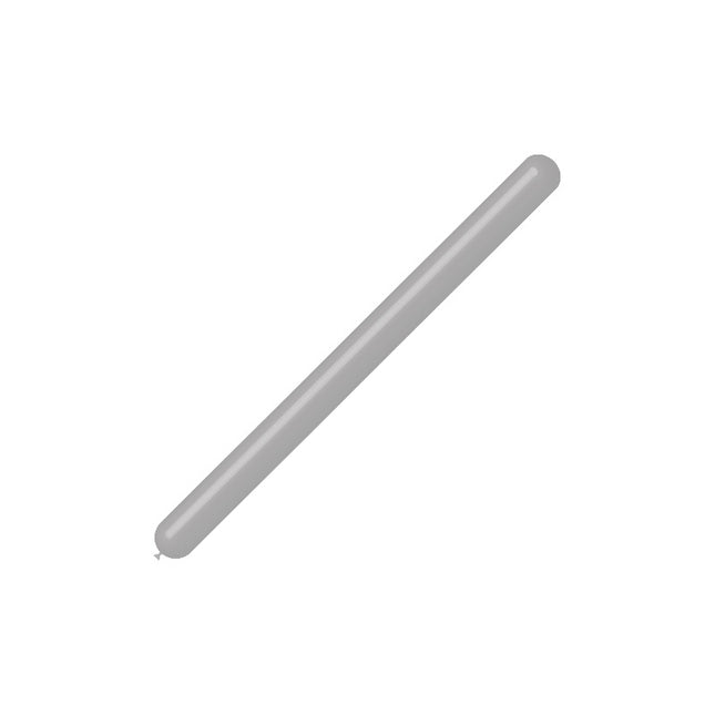 Harmaa mallinnus ilmapallot 7.5cm 150cm 100kpl