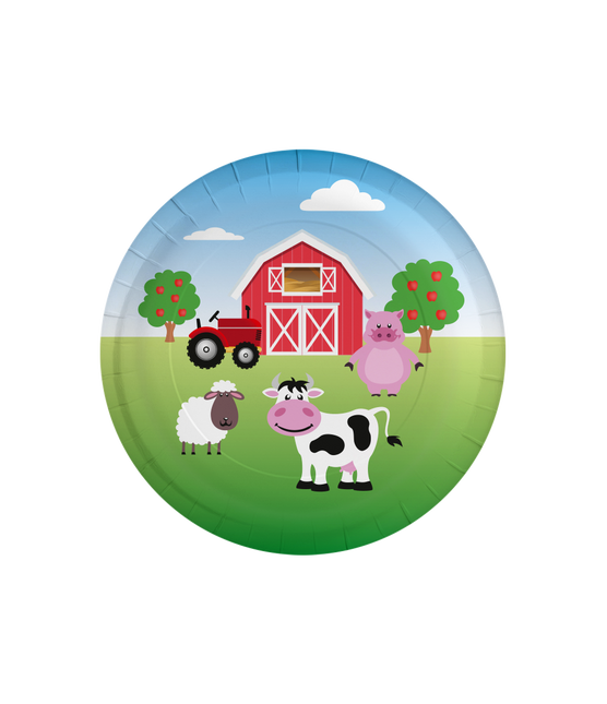 Maatilan lautaset 23cm 8kpl