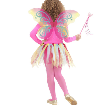 Värilliset siivet Glitter