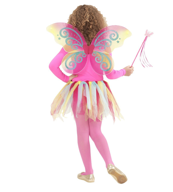 Värilliset siivet Glitter