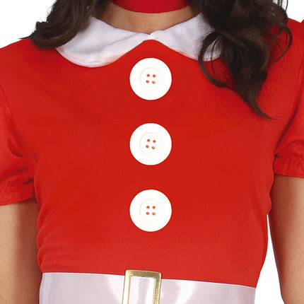 Minni Hiiri puku Punainen Valkoinen Ladies